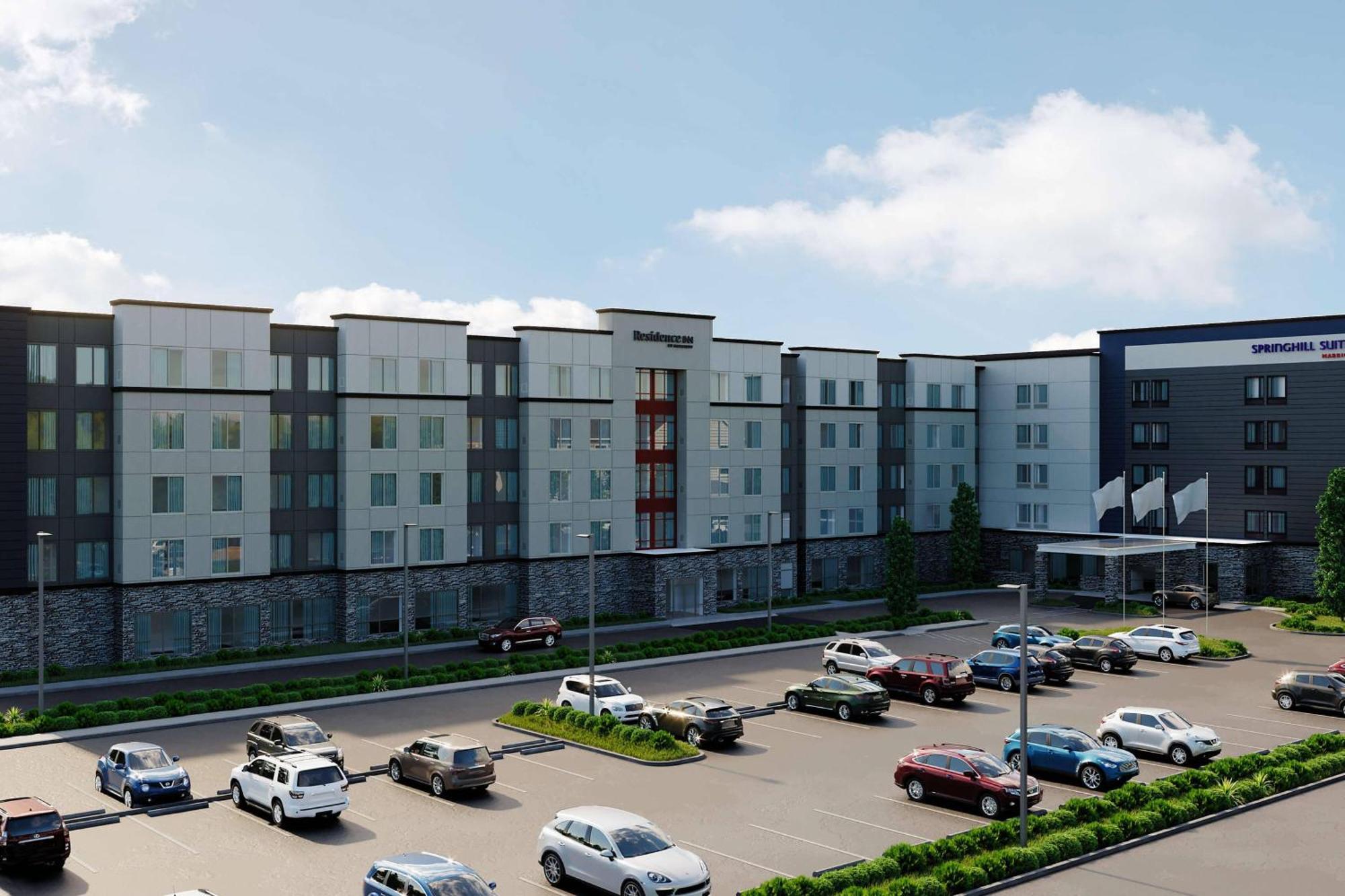 Springhill Suites By Marriott Indianapolis Keystone Екстер'єр фото